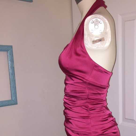 💕Suzie Chin for Maggie Pink Cocktail Dress Sz 4💕 - Picture 3 of 6